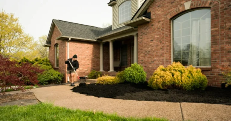 mulch installation