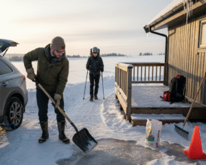 Winter Safety Tips Soil and Seed Landscaping