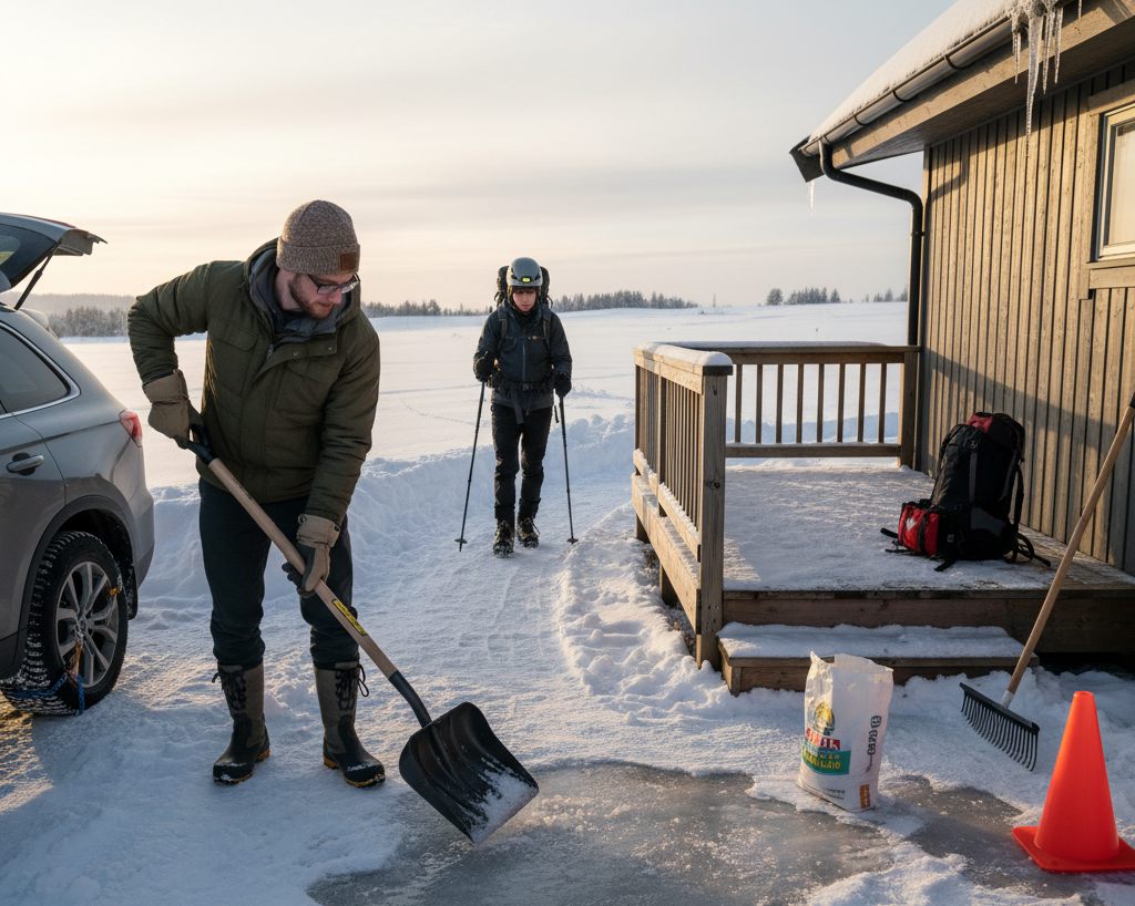 Winter Safety Tips Soil and Seed Landscaping