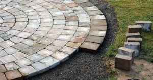 paver patio installation