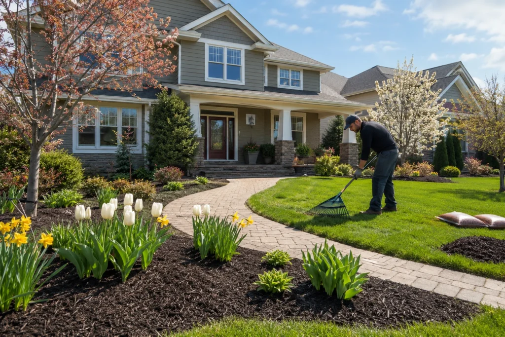 lawn care calendar for buffalo ny in spring