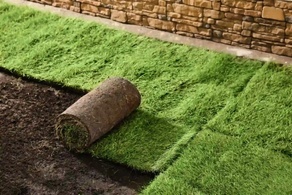 professional fresh grass sod installation in clarence ny